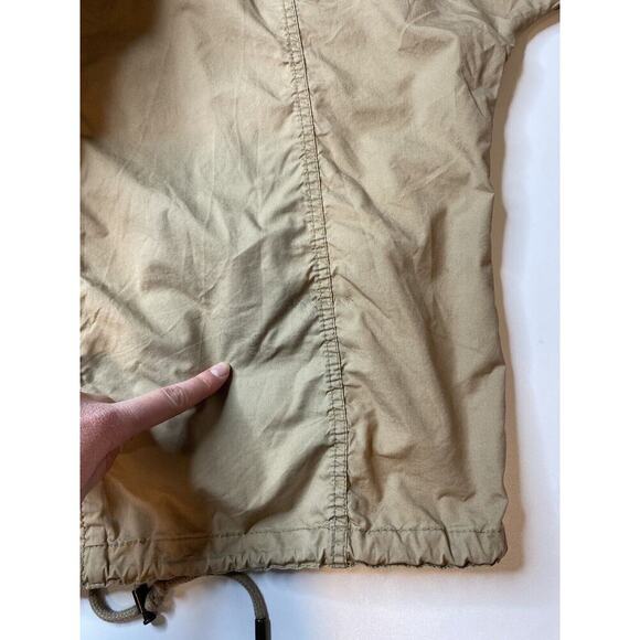 Abercrombie & Fitch Utility Field Cargo Khaki Full Zip Jacket size M Flaw - Picture 10 of 11